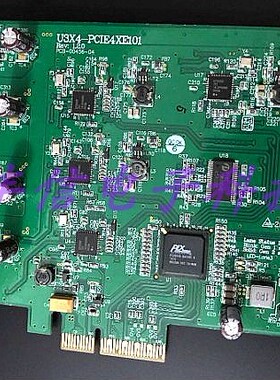 U3X4-PCiE4XE101 Rev:1.2.0 USB3.0PCI Express x4Gen2扩展卡