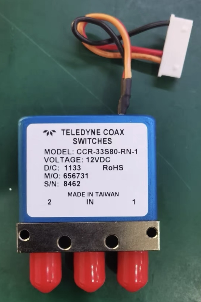 TELEDYNE CCR-33S80-RN-1单刀双掷SMA射频同轴开关现货询价