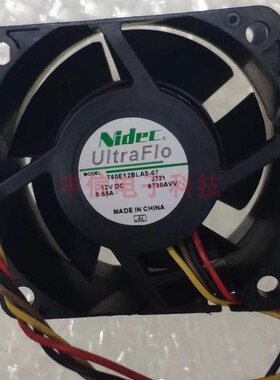 正品 NIDEC UITRAFLO T60E12BLA5-07  12VDC 0.55A 放映机风扇