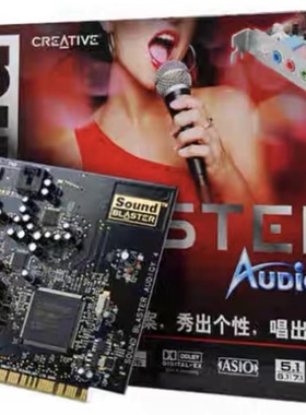 Creative 创新 Audigy 4II 7.1内置独立PCI声卡A4二代网络K歌