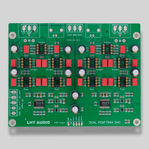 Двойная плата декодера PCM1794A x2 ЦАП, комплект USB-коаксиального декодера, 24 бит, 192 К