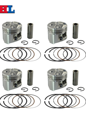 适配雅马哈FZR250RR大板骨水晶灯海豚250FZR250R小板古活塞活塞环