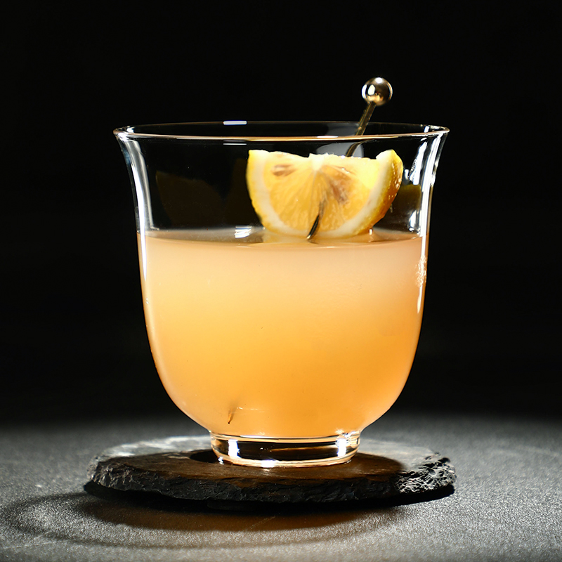 日式玻璃威士忌杯鸡尾酒杯