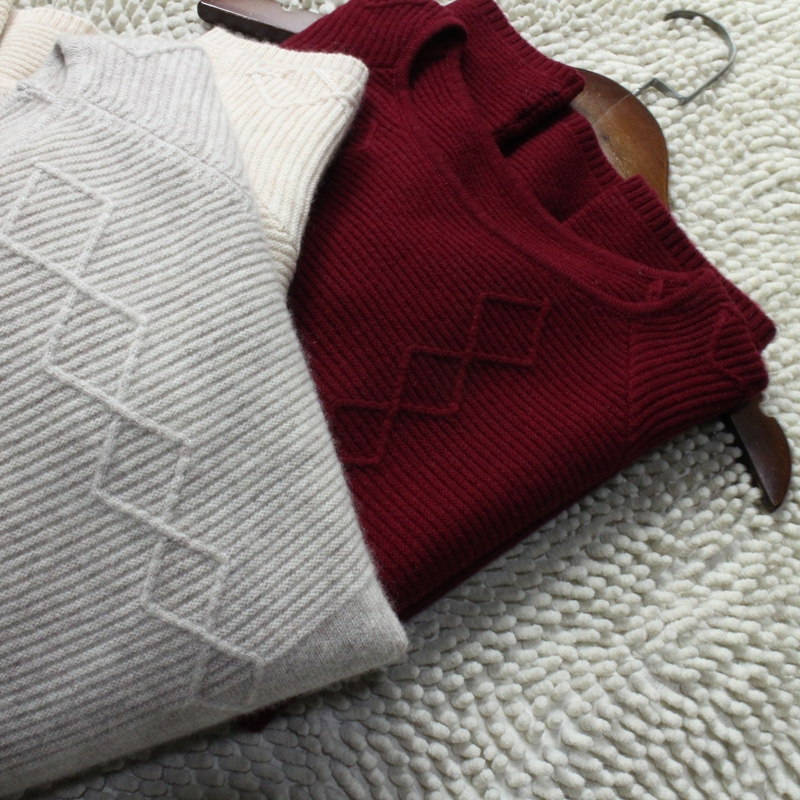捡漏~*羊绒衫毛衣秋冬保暖漂亮