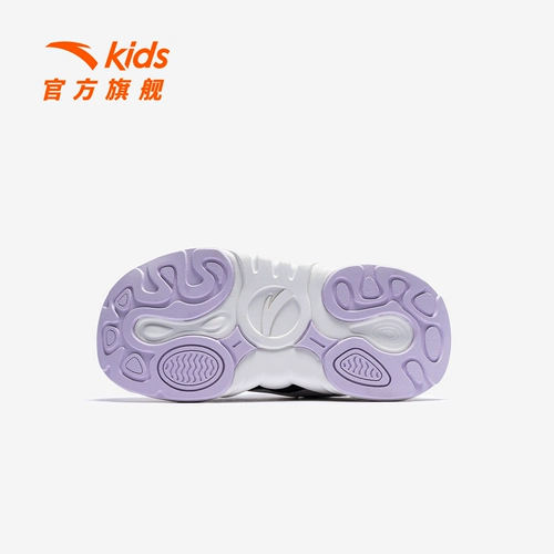 Dundun Shoes丨Anta, детская спортивная обувь, 25 зимних новых стильных девочек, обувь для пап на толстой подошве, детская обувь с ручкой