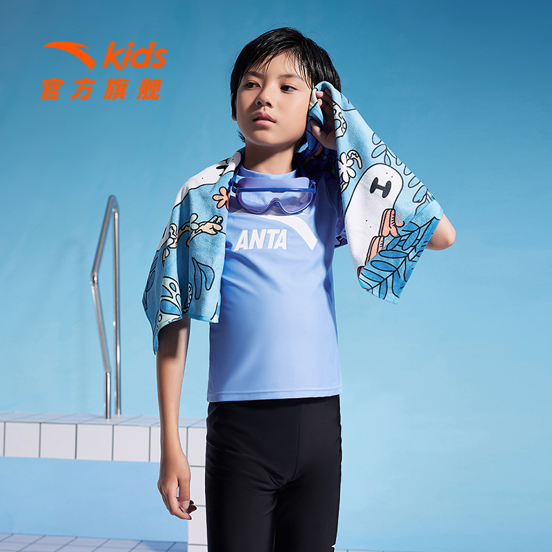 安踏夏季儿童分体泳衣