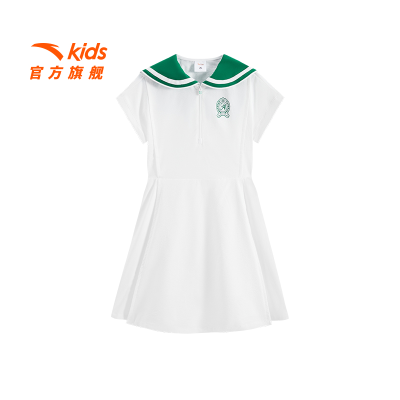 安踏儿童女大童连衣裙