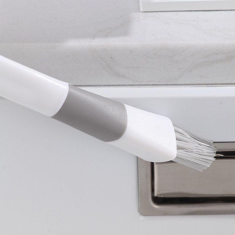 小巧带钩手柄清洁刷厨房多用小刷子浴室缝隙刷角落去污硬毛刷子