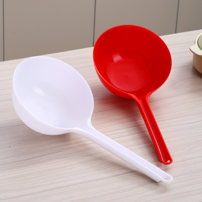 新款牛筋熟胶水瓢不易烂加厚长柄水瓢短柄舀水舀泥浆家用工业装修