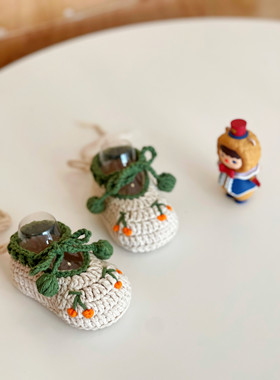 纯手工宝宝芏秋冬可爱萌樱桃成品