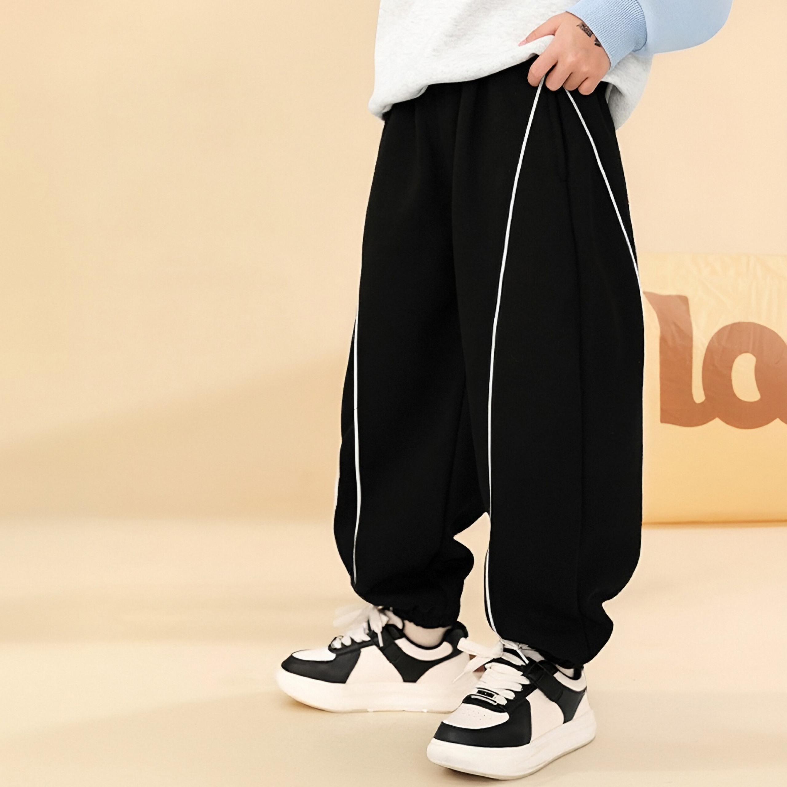 【加软、双面绒】米西果休闲裤