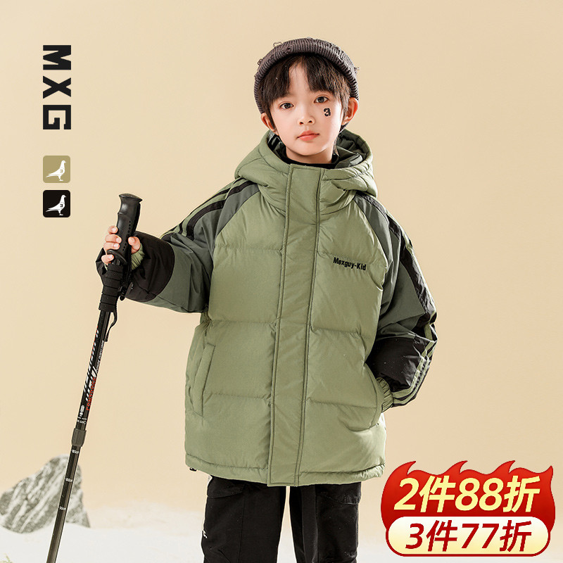 [黑金款][蓄热保暖]米西果羽绒服