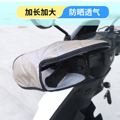 电动车把手套夏季薄款3D立体