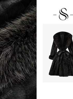 NIMOSHI【高定】冬季新款高级感轻奢风重工设计减龄短外套D0181