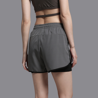 跑步专用速干短裤女瑜伽健身户外