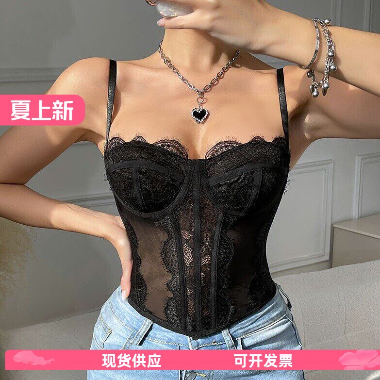 酒吧迪吧抹胸背心热舞聚会