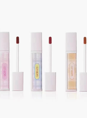 【官方正品】WODWOD小格子唇釉水光镜面丝绒哑光雾面防水不易掉色