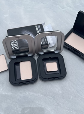 哑光高光天花板 Makupforver玫H100小样珂菲泪沟黑眼圈原切试色装