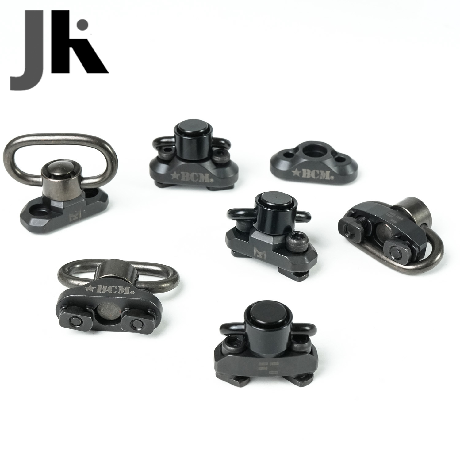 快拆QD扣MLOK系统钢制背带扣