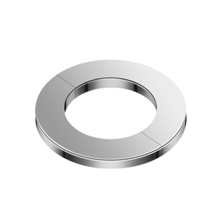 不锈钢装饰盖遮丑盖墙洞口水龙头三角阀燃气热水器排烟管水管遮挡