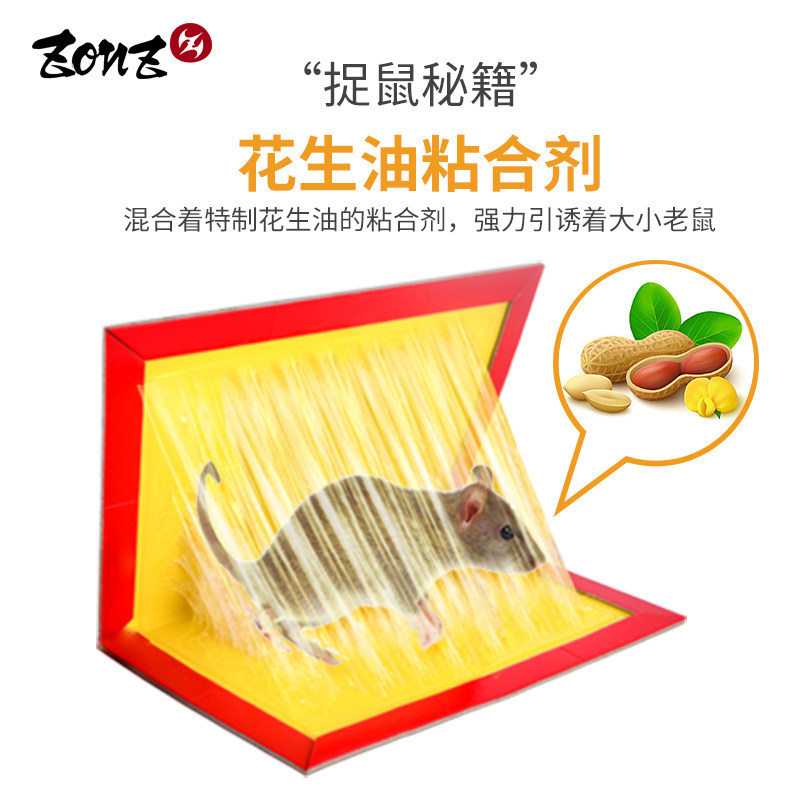 ZONZ 마우스 스티커 강력한 접착 보드 2P 마우스 잡기 NEMESIS KILLING 마우스 잡기 유물 접착제 PU 홈 하나의 둥지 끝 증가