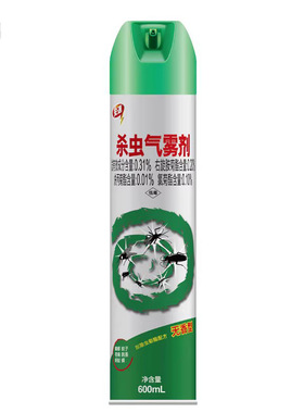 安速ARS杀虫气雾剂600ml无香 蚊子蟑螂跳蚤螨虫家用杀虫喷雾