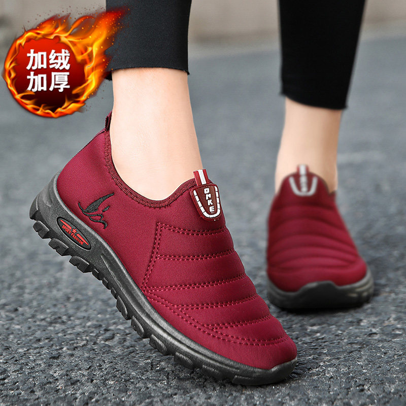 老北京布鞋女2025新款加绒保暖妈妈棉鞋软底防滑奶奶鞋平底老人鞋,女鞋,棉鞋,淘宝优惠券,粉丝福利购,淘宝优惠卷