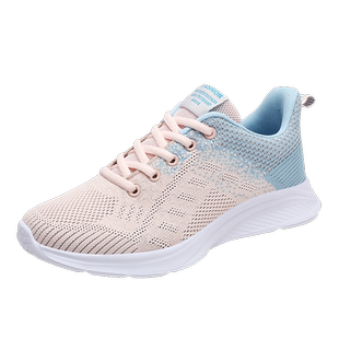 女鞋2025新款夏季网面透气运动鞋女轻便减震跑步网鞋软底薄款超轻