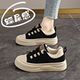 2025新款 34码 学生板鞋 踩屎感女鞋 春季 运动休闲鞋 复古鞋 子真皮百搭