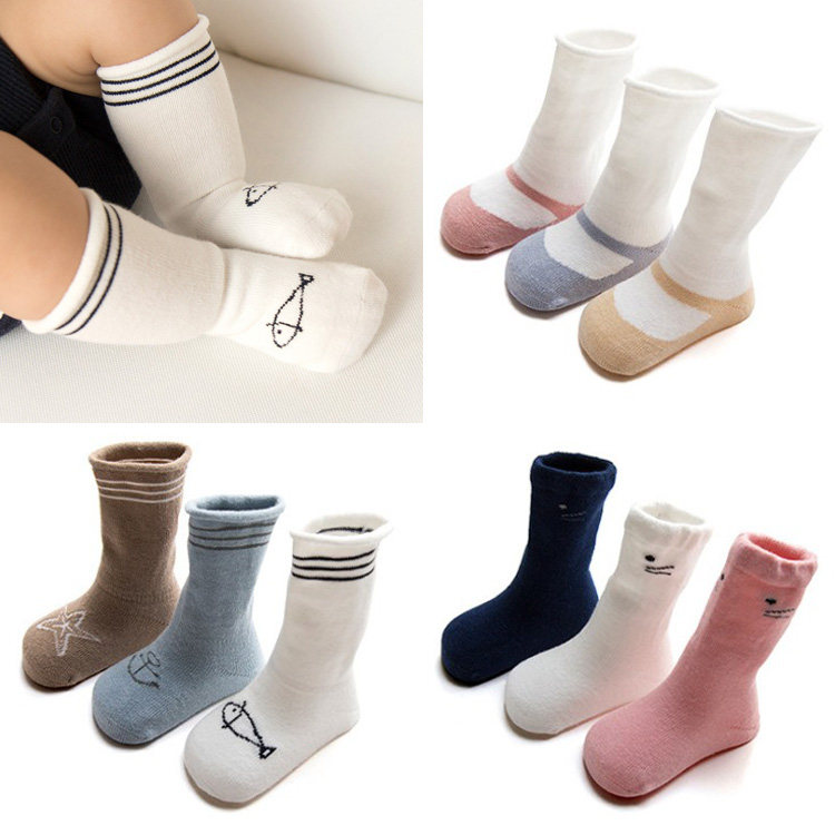 男女宝宝袜秋冬新生儿袜子加厚纯棉童袜毛圈毛巾中筒婴儿0-1-3岁,童装/婴儿装/亲子装,儿童袜子(0-16岁),淘宝优惠券,粉丝福利购,淘宝优惠卷