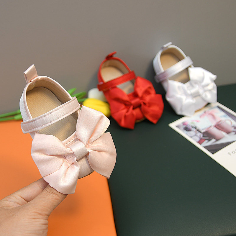 新生韩版女宝宝蝴蝶结洋气6-12月婴儿百天舒适防掉跟防滑学步单鞋,童鞋/婴儿鞋/亲子鞋,学步鞋,淘宝优惠券,粉丝福利购,淘宝优惠卷