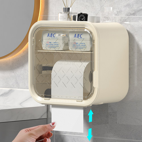 卫生间厕纸盒壁挂式纸巾盒