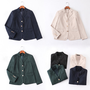 【黑三本】原创JK/DK西装外套日系学院风女池太西服上衣秋冬装