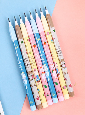 包邮 10支装 晨光文具铅笔HB子弹免削可换芯学生文具黑AMPQ1602