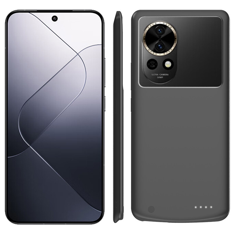 适用华为nova14Pro背夹电池nova14ultra背夹充电宝nova13无线充电手机壳NOVA12大容量NOVA11专用移动电源PRO