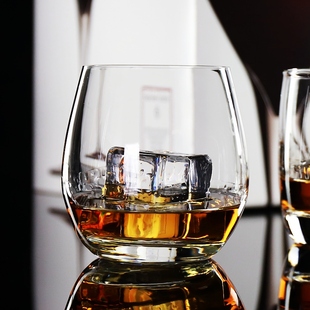 乐美雅玻璃酒店商用蛋形威士忌杯烈酒杯啤酒杯西餐厅水杯洋酒杯子