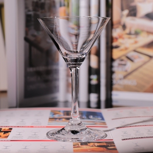 创意网红水晶玻璃鸡尾酒杯子三角杯高脚马天尼杯酒吧调酒杯饮品杯