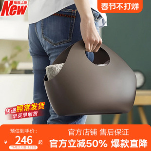 利快购物篮I’md日本进口环保饺子包超市买菜篮提兜洗澡筐 沐浴篮