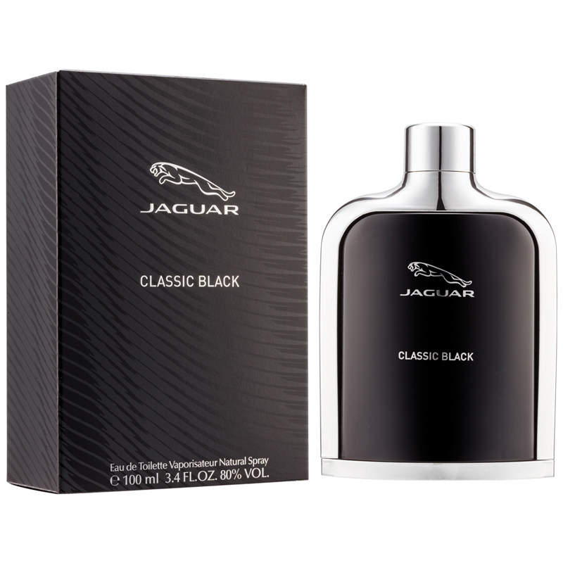 JAGUAR CLASSIC BLACK捷豹经典黑色淡香水100ml持久清新香氛学生