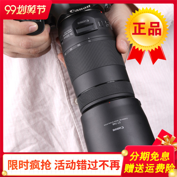 佳能 EF 70-300mm f/4-5.6 IS USM 长焦防抖 70-300 二代单反镜头