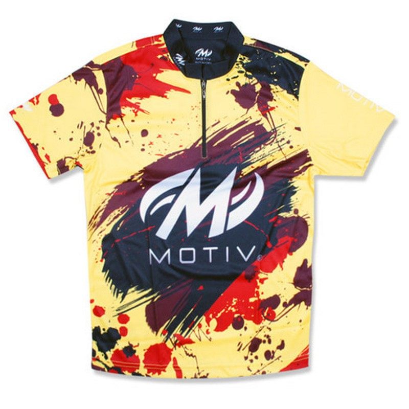 Motiv正品保龄球T恤衫速干面料