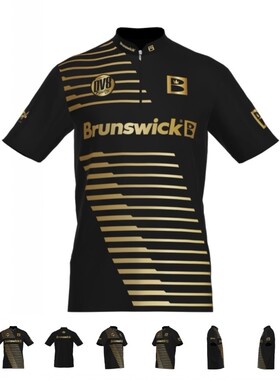 韩国代购款2023宾士域正品职业保龄球T恤衫运动衣速干面料BW0081