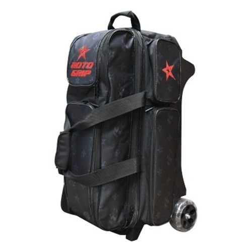 G新品保龄球拉杆式三球包