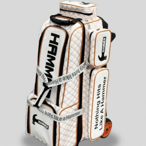 锤子品牌保龄球高端拉杆式三球包