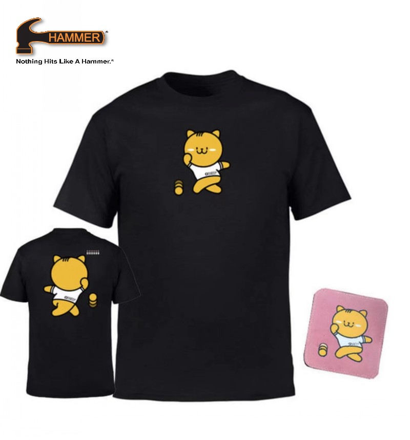 锤子品牌胡杨圆保龄球T恤衫