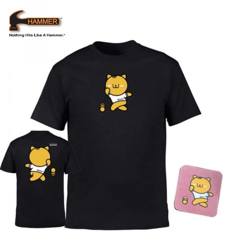 锤子品牌胡杨圆保龄球T恤衫