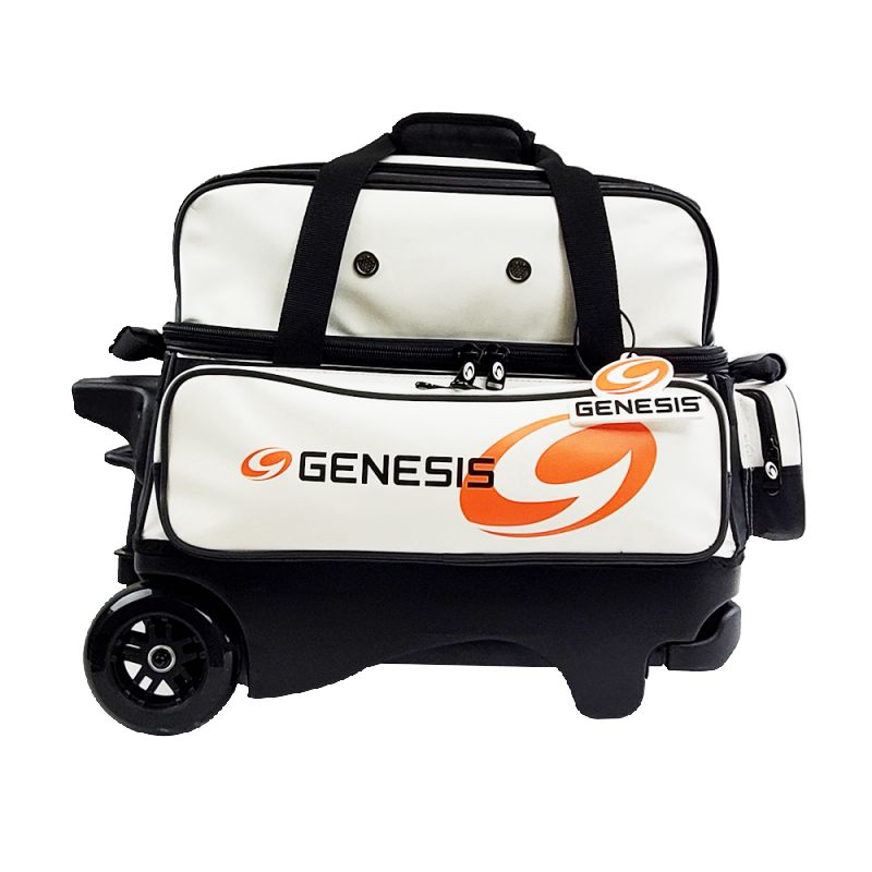 GENESIS豪华保龄球拉杆式双球包