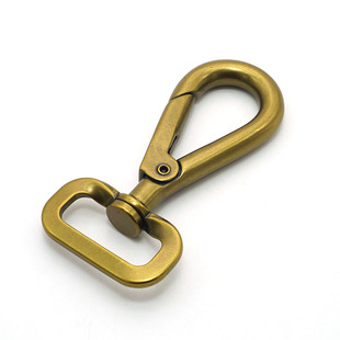 手工皮具纯铜狗扣 黄铜钩扣挂扣包肩带连接环箱包五金配件钥匙扣