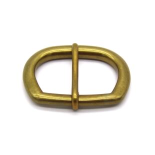 纯铜皮带扣 休闲宽腰带扣头古铜色厚重针扣线粗9mm内径42毫米