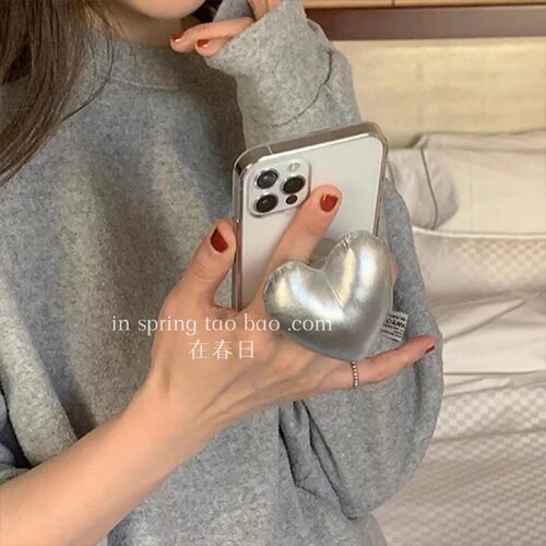 甜美少女心不撞款甜美爱心支架